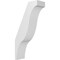 Ekena Millwork 3 1/2-in. W x 8-in. D x 16-in. H Funston Architectural Grade PVC Knee Brace BRCP035X08X16FST - alternate 1
